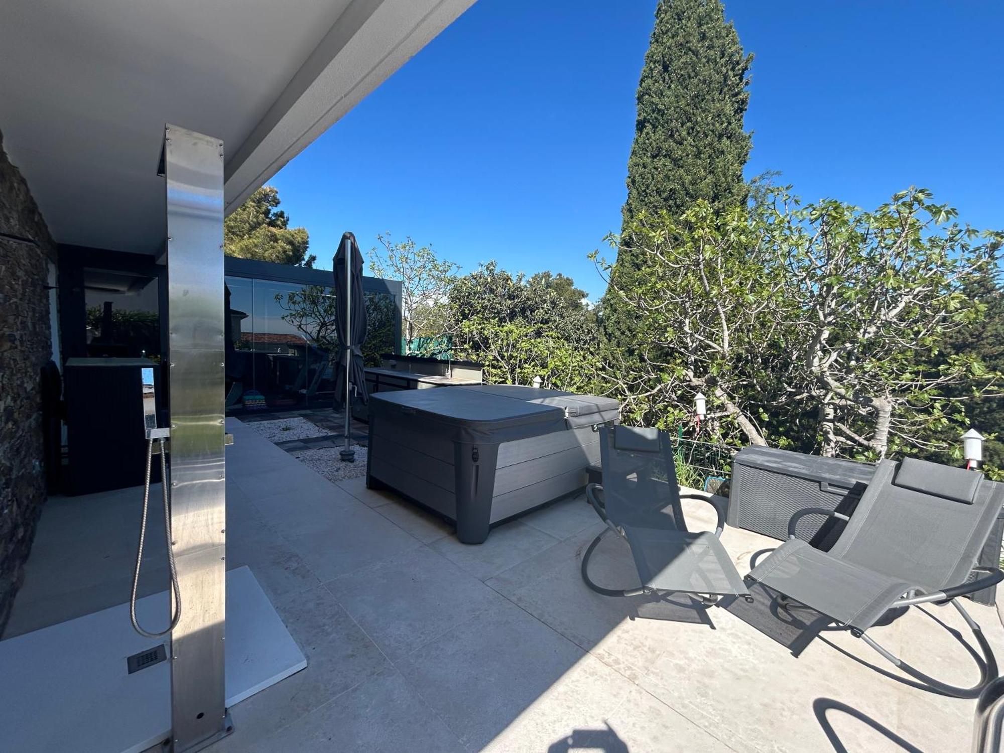 Cottage Marin Avec Vue Mer نيس المظهر الخارجي الصورة