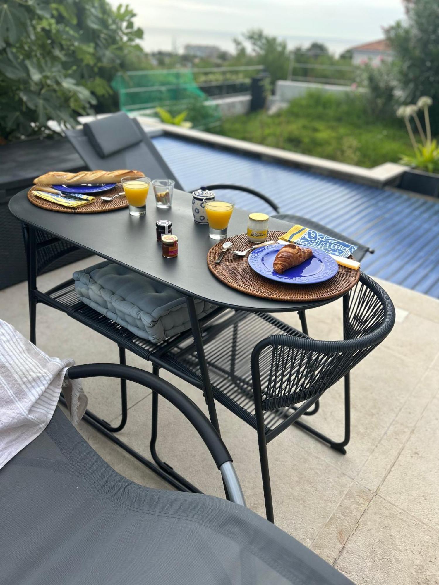 Cottage Marin Avec Vue Mer نيس المظهر الخارجي الصورة